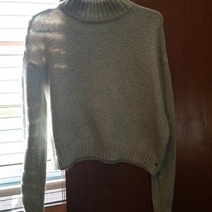 Crop sweater top